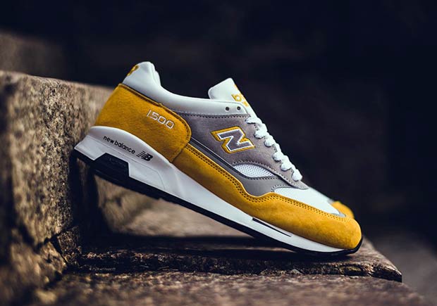 NEW BALANCE 1500 YELLOW SUEDE - The 