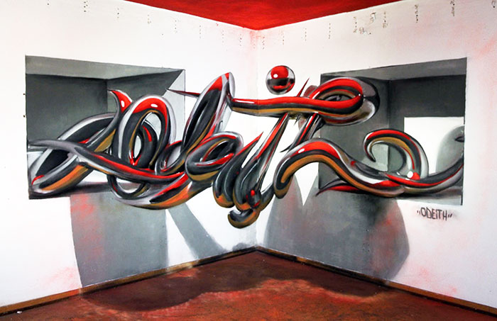 3D Grafitti by ODEITH