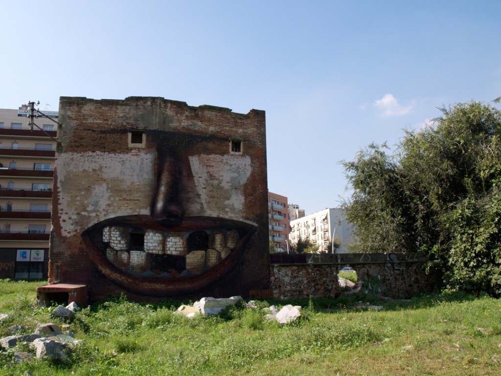 Check out this mural by PENAO in Barcelona