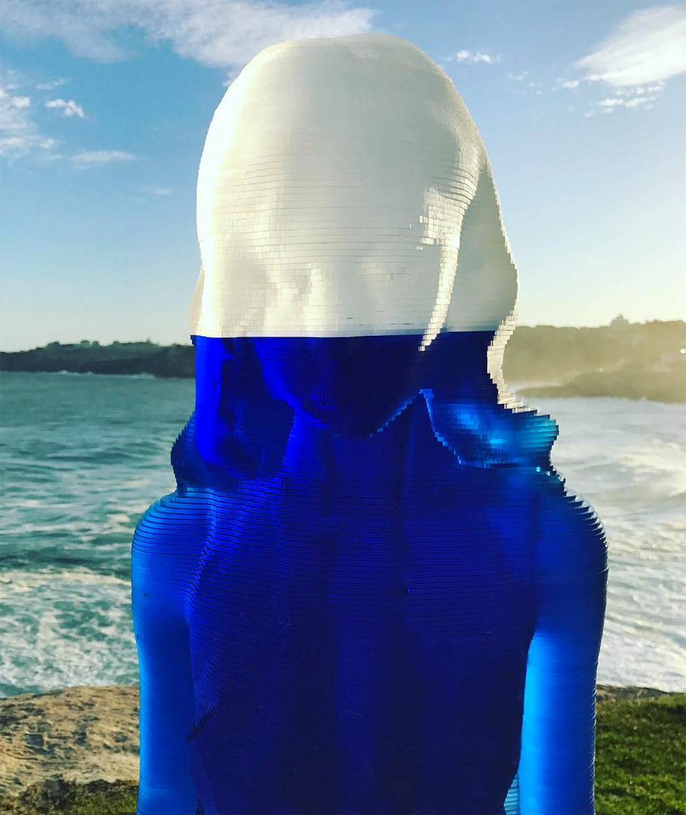 The translucent sculpture of Bondi Beach