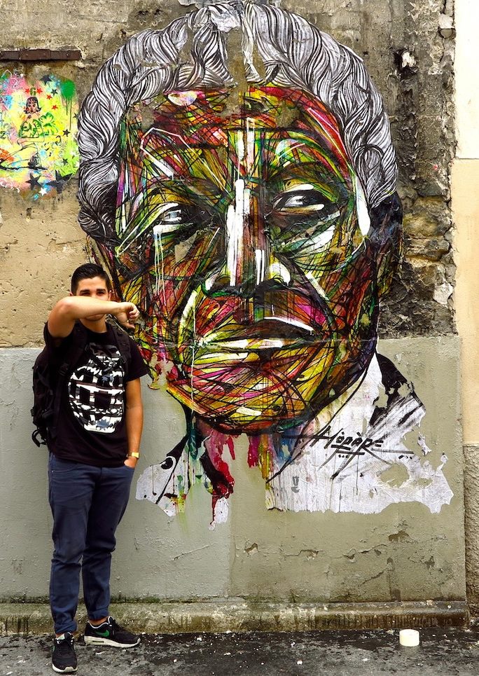 By Hopare of Nelson Mandela in Paris, France