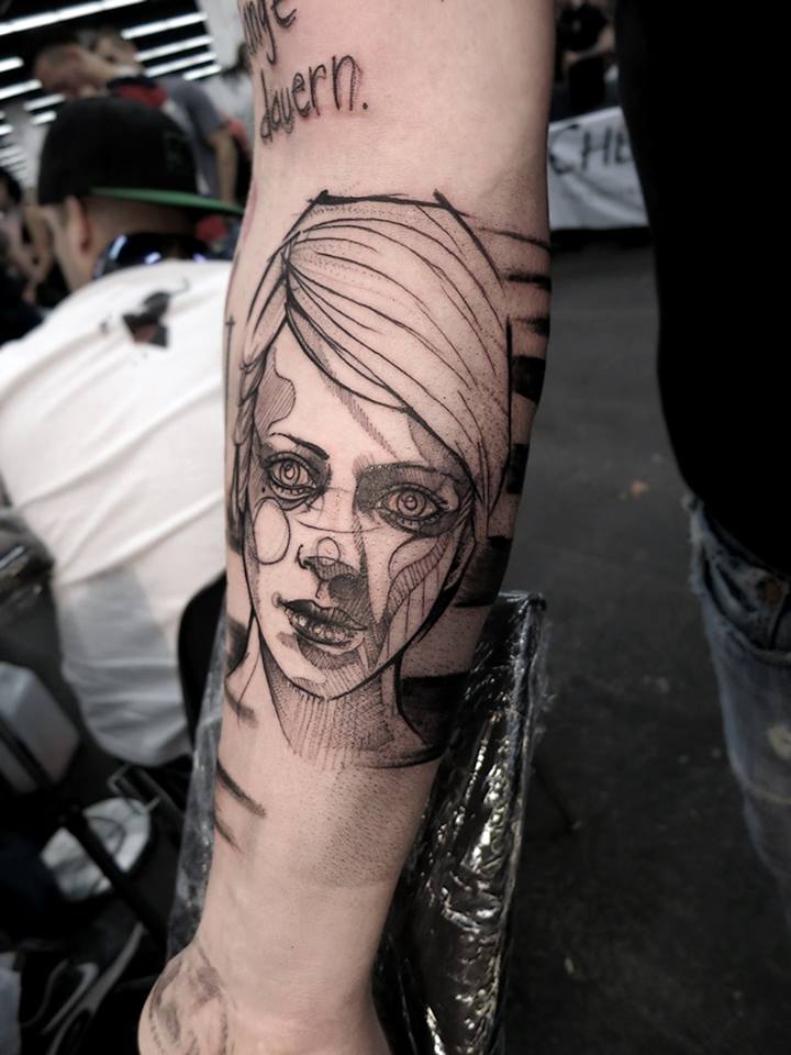 Anki Michler, tattoo artist (1)