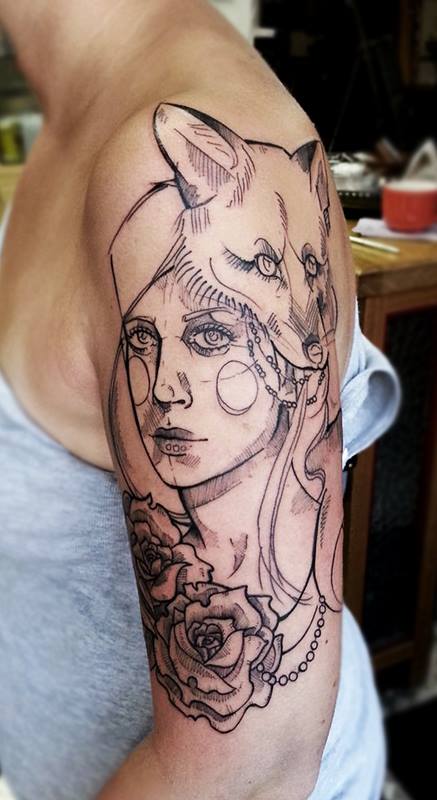 Anki Michler, tattoo artist (21)