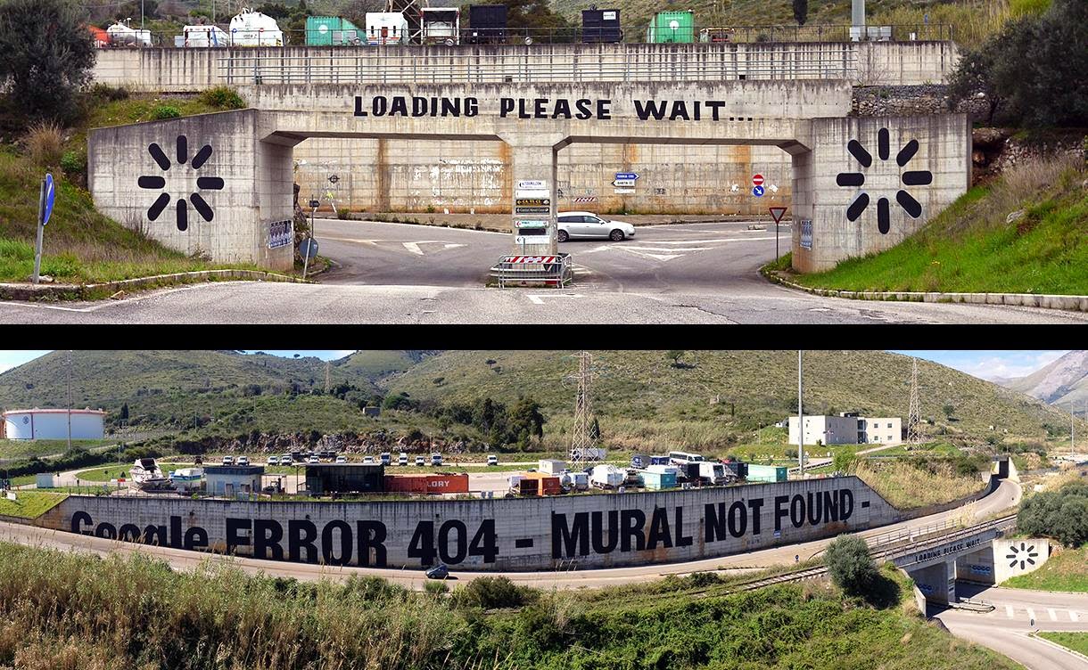 MTO unveils We Live On Google Earth, a brand new mural in Gaeta for Memorie Urbane (9)
