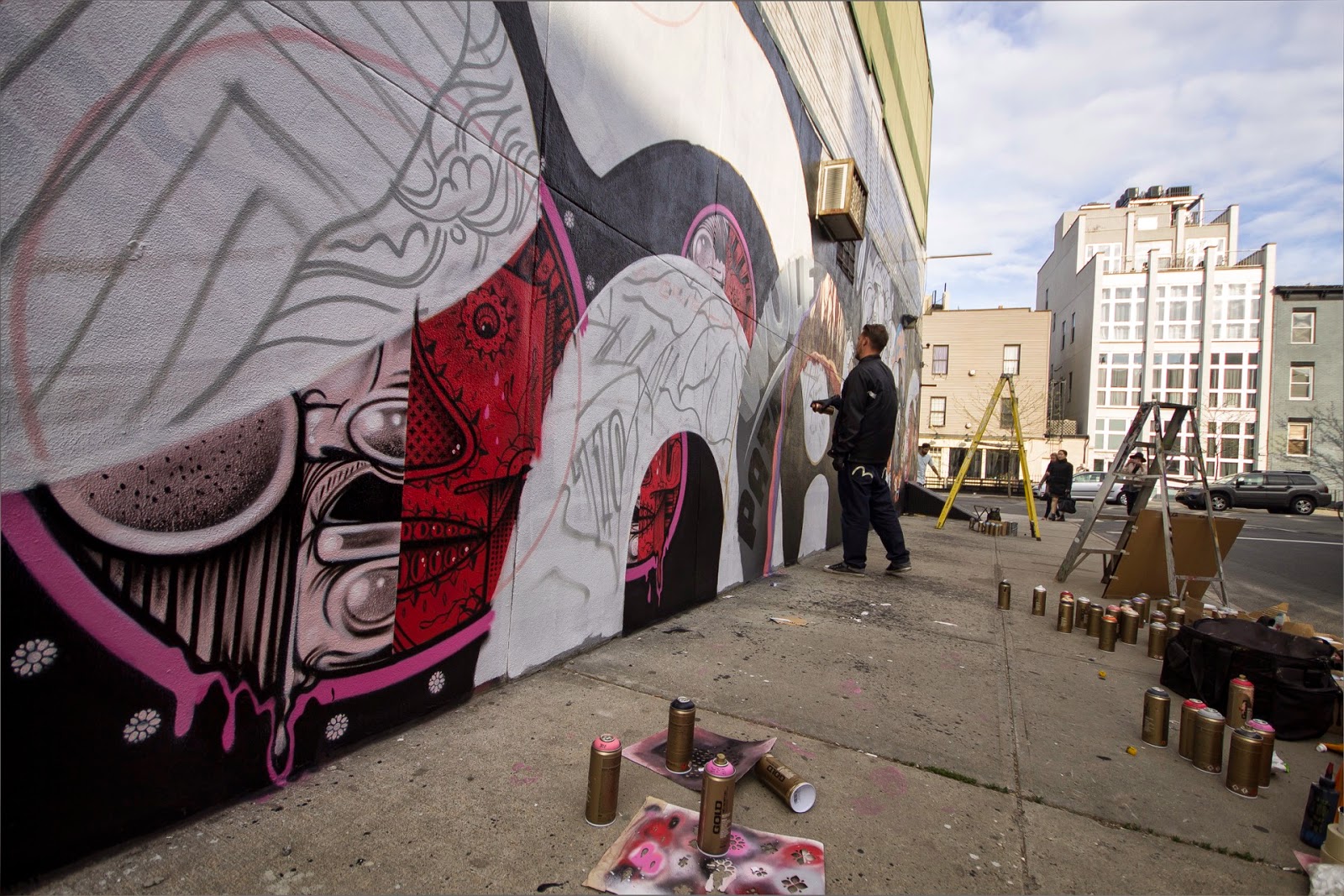 How Nosm teamed up with Tristan Eaton for a new piece in New York - the vandallist (3)