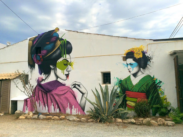 New mural by Fin DAC in Ibiza, Spain - Melnagai - the vandallist (1)