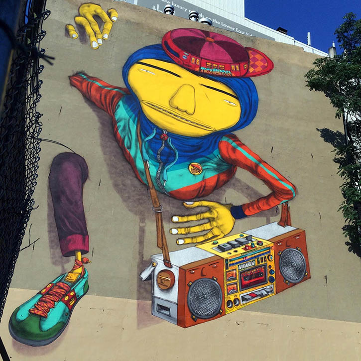 “B-BOY” STREET ART BY OS GEMEOS IN NYC - the vandallist (5)