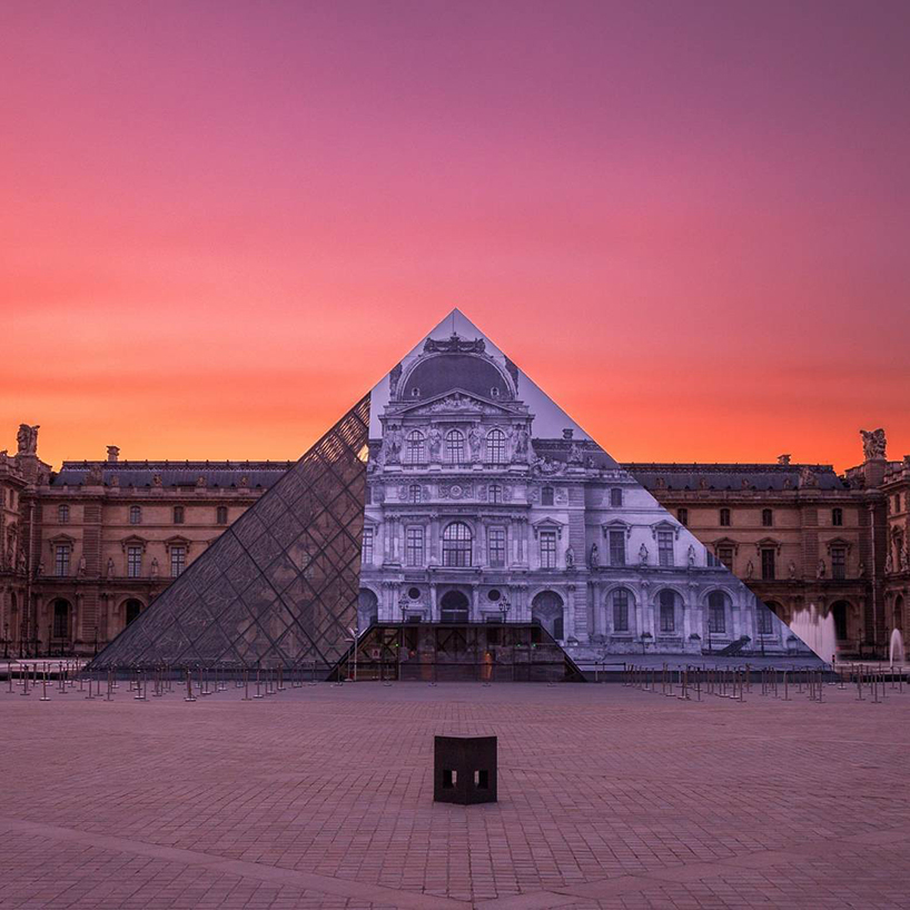 Le Louvre Metamorphosis - by artist JR - the vandallist (2)